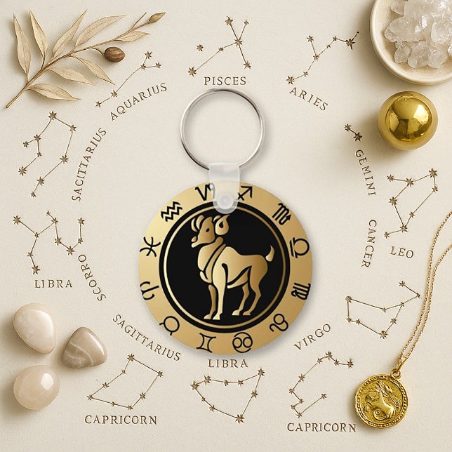Western Zodiac - Aries Key Ring (Creator Uploaded)