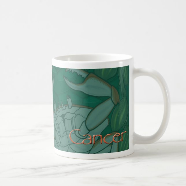 Western Zodiac - Cancer Coffee Mug (Right)