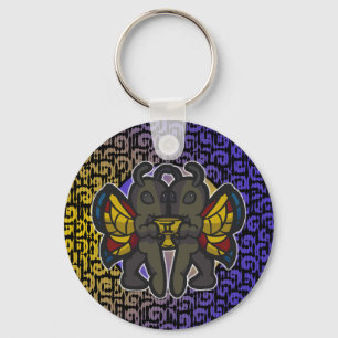 Western Zodiac - Gemini Keychain