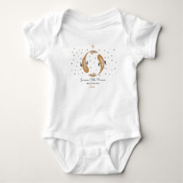 Western Zodiac Sign - Pisces Baby Bodysuit