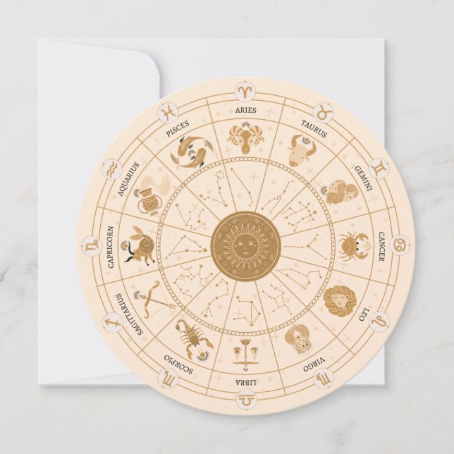 Western Zodiac Wheel -  (Front)
