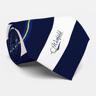 Westfield (Massachusetts) city flag Neck Tie