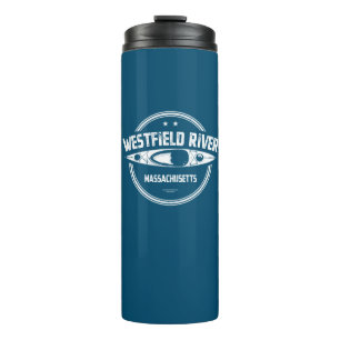 Westfield River Massachusetts Kayaking Thermal Tumbler