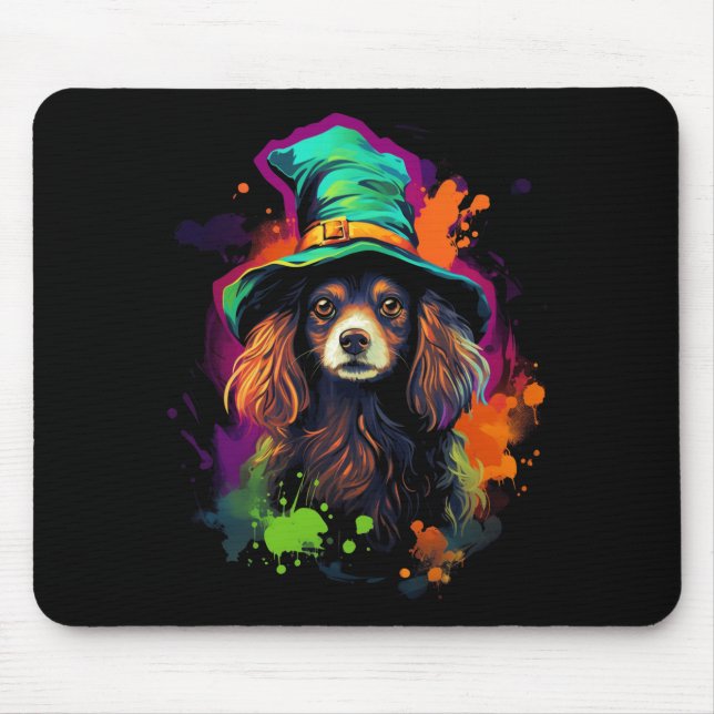 Westi Halloween Dogs Halloween Dog Pet Dog Long Mouse Mat (Front)