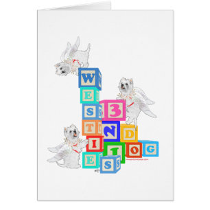 Westie Angel Blocks