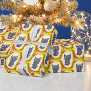 Westie BG Wrapping Paper