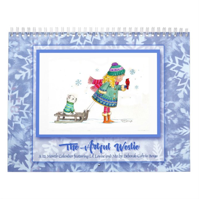 Westie Calendar by Deborah Borgo (Cover)