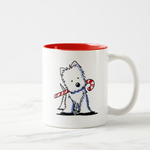 Westie Candy Cane Cutie Mug