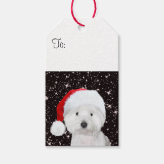 Westie Christmas Gift Tags