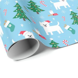 Westie Christmas Wrapping Paper