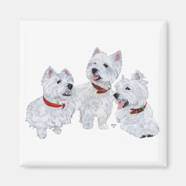 Westie Conference Magnet (Front)