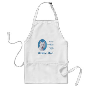 Westie Dad Apron