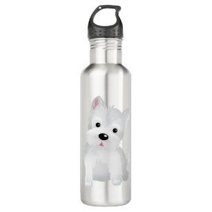 Westie dog 710 ml water bottle
