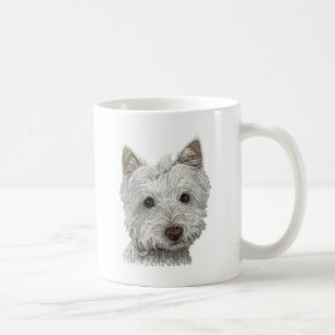 Westie dog coffee mug