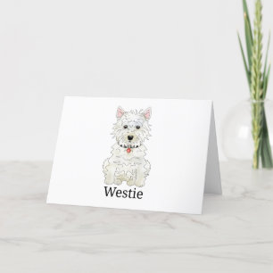 Westie Dog l Holiday Card