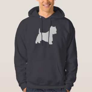Westie Dog (white) Hoodie