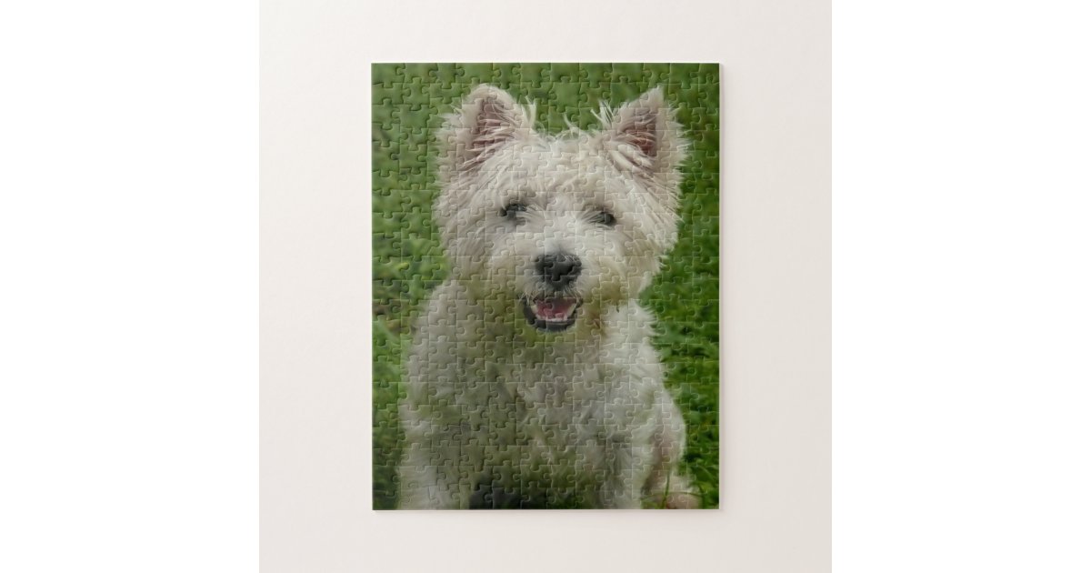 Westie Dogs Jigsaws. Jigsaw Puzzle Zazzle