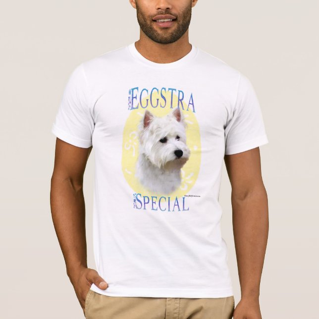Westie Eggstra Special T-Shirt (Front)
