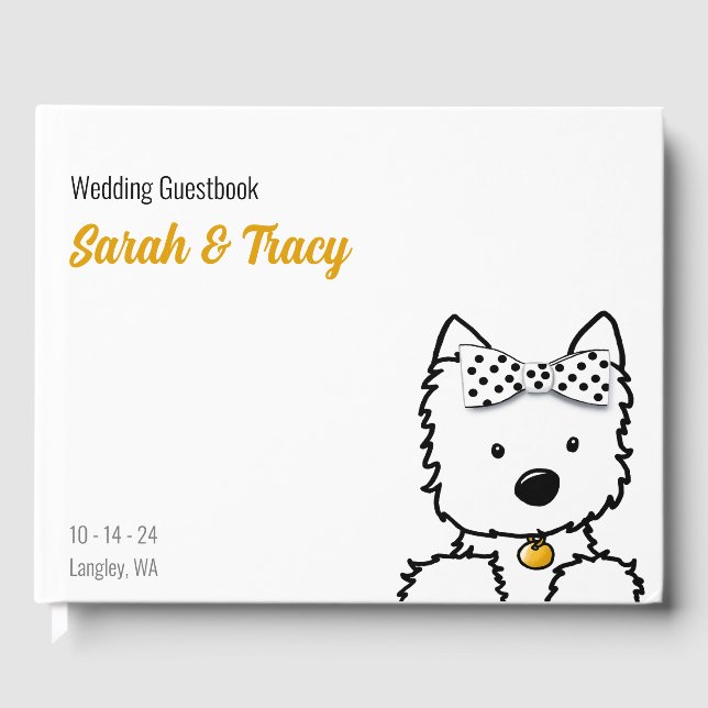 Westie Girl Guest Book (Front)