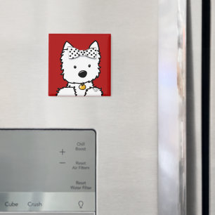 Westie Girl Magnet