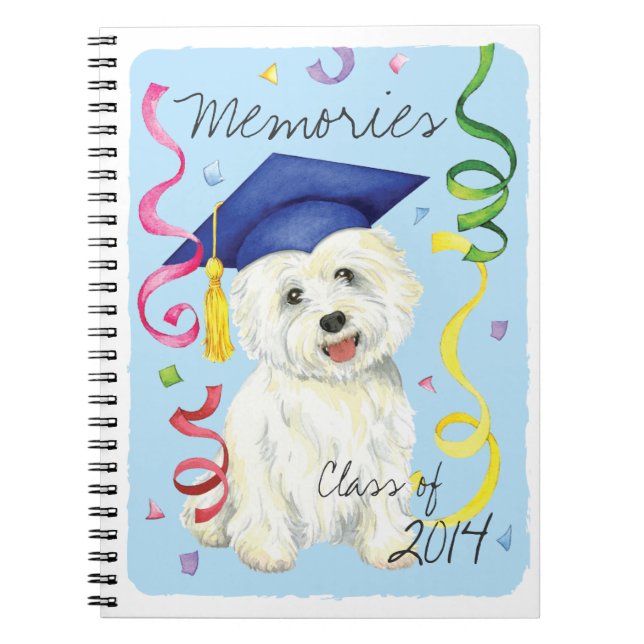Westie Graduate Notebook (Front)