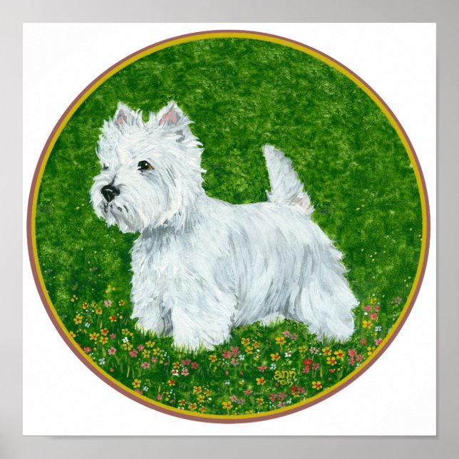 Westie Greengrass Poster (Front)