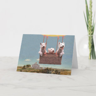 Westie Greeting Card