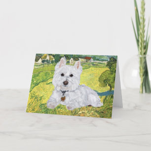 Westie Greeting Card
