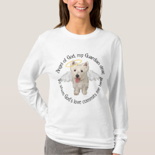 Westie Guardian Angel T-Shirt