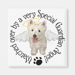 Westie Guardian Angels Magnet