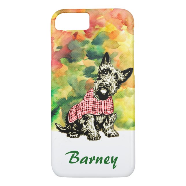 westie highland terrier dog iPhone 7 case cover 3 (Back)