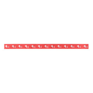 Westie Holiday Satin Ribbon