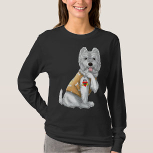Westie I Love Mum Tattoo Dog Mother's Day 1 T-Shirt