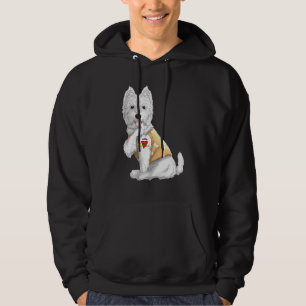 Westie I Love Mum Tattoo Dog Shirt Funny Mothers D