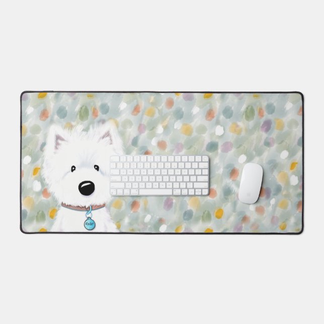 Westie Impressions Desk Mat (Keyboard & Mouse)