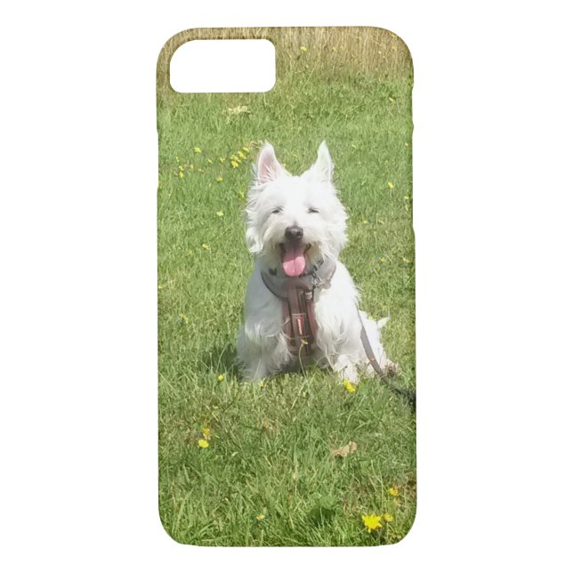 Westie iphone case (Back)