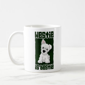 Westie is Bestie Coffee Mug