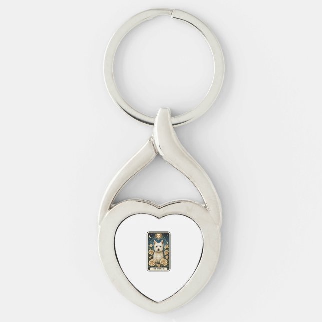 Westie Key Ring (Front)