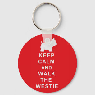 Westie keyring birthday christmas present