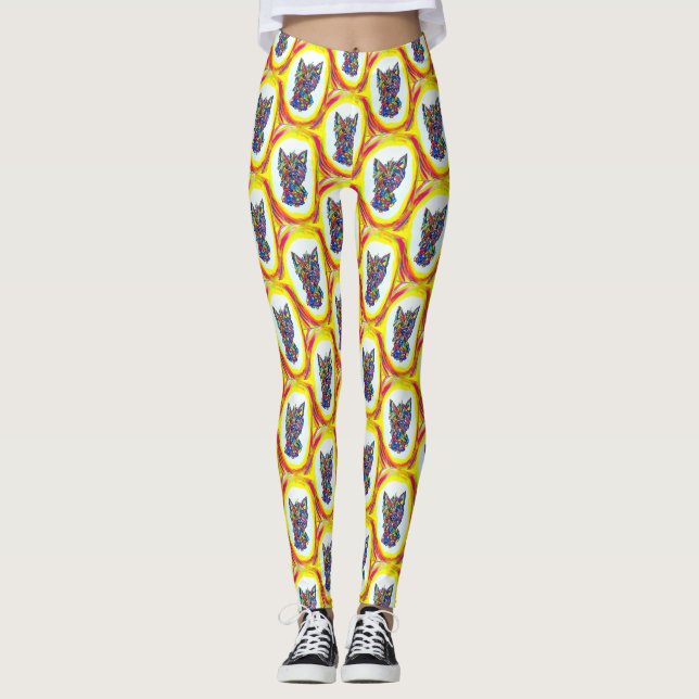 Westie Leggings (Front)