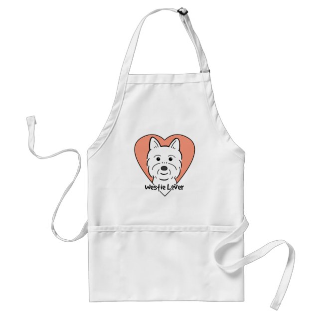 Westie Lover Standard Apron (Front)