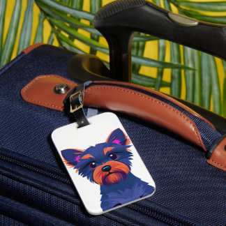 Westie Luggage tag
