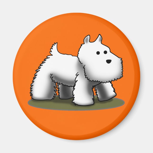 Westie Magnet (Front)