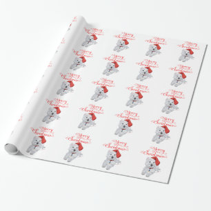 Westie Merry Christmas Wrapping Paper