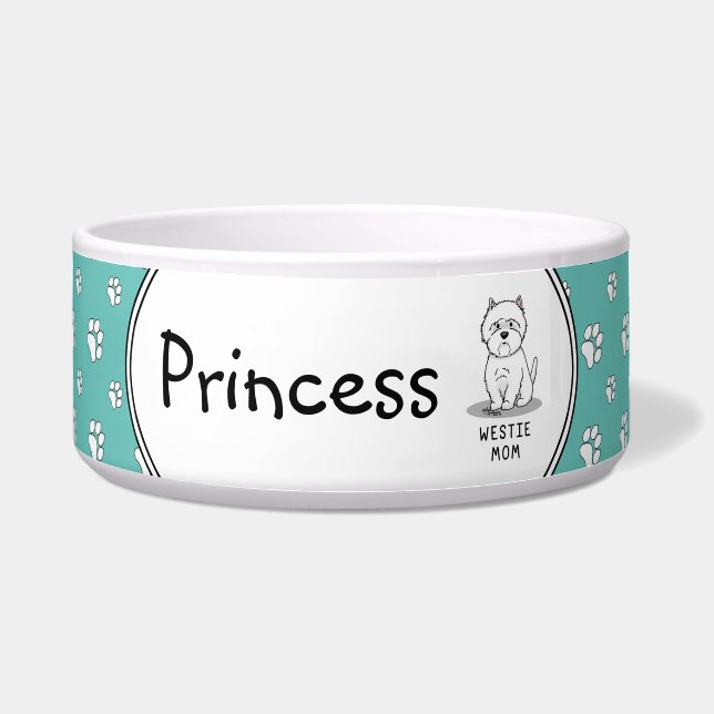 Westie Mom - West Highland White Terrier Dog Mom (Front)