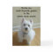 Westie Most Favourite Person Greeting Card