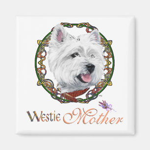 Westie Mother's Day Magnet