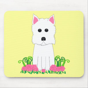 Westie Mouse Mat