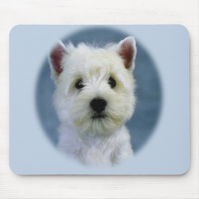 Westie mousepad (Front)