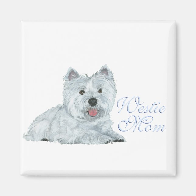 Westie Mum Magnet (Front)